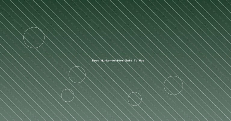 Is Wyrkordehidom Safe to Use? Critical Safety Facts You Must Know