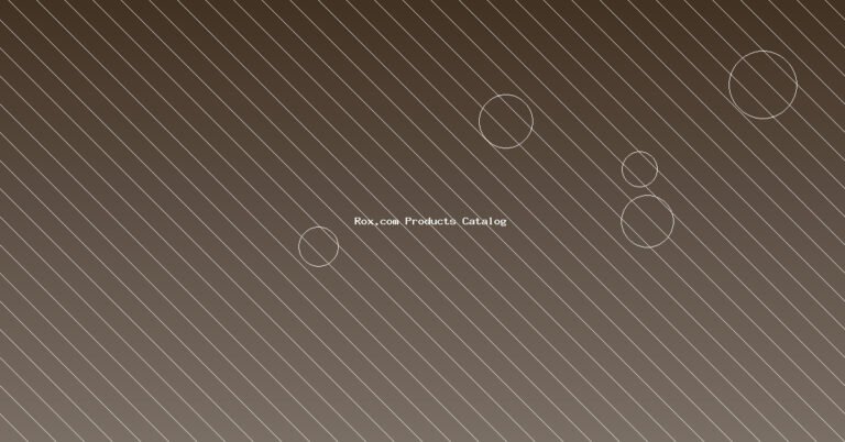 Unlock the Power of Rox.com Products Catalog: Your Ultimate Guide to Smarter Shopping